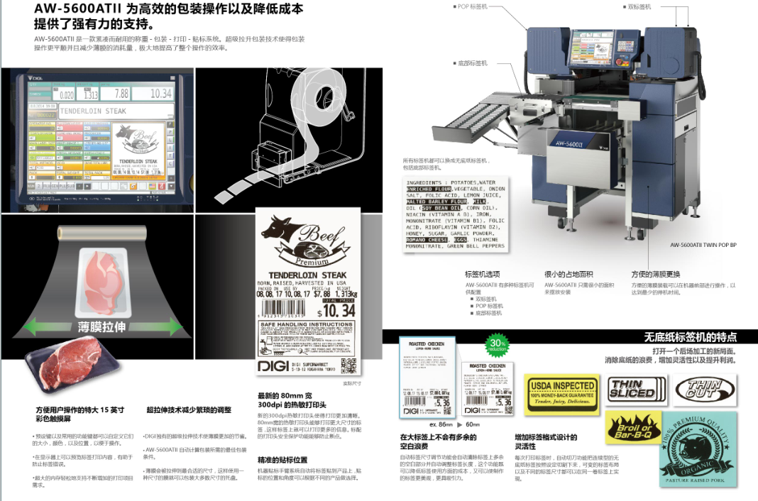 自動稱重貼標機 稱重貼標機